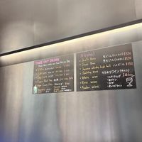 Drink menu  at Point et Ligne - ポワン・エ・リーニュ 東京ミッドタウン八重洲店 in Tokyo