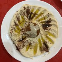 Hummus   at Zeit W Zaatar in Rome