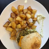 Burger Mango & Caoba  at Mango & Caoba in Barcelona