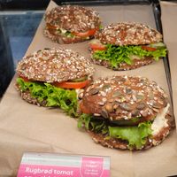 Vegan sandwiches  at Espresso House in Sarpsborg