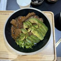 The kimchi is not vegan. That was for my mom.   at Dodeulda Apgujeong Main Branch - 뜸들이다 압구정본점 in Seoul