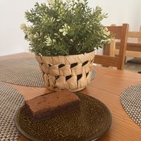 Vegan brownie   at Casa Almeida in Caminha