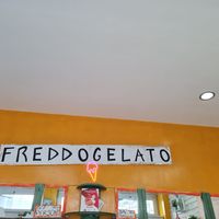 Inside at FreddoGelato in Milan
