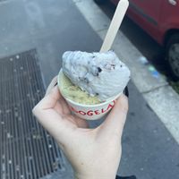 Stracciatella & pistachio   at FreddoGelato in Milan