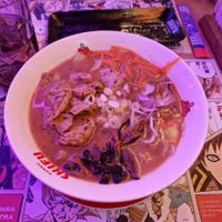 Miso pinatsu ramen vegano at Ramen Shifu - Gran Via in Valencia