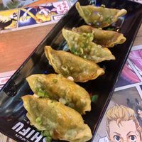 Age gyozas veganas  at Ramen Shifu - Gran Via in Valencia