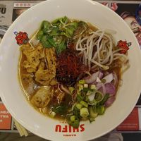 Spicy ramen at Ramen Shifu - Gran Via in Valencia