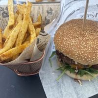 Portobello burger vegan  at Arte e Tempero in Tabua