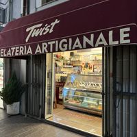 Store front  at Twist Gelateria Artigianale in Follonica
