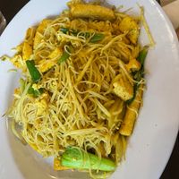 Veganized Singapore Noodles at Lotus Chinese Kitchen in Fort Lauderdale