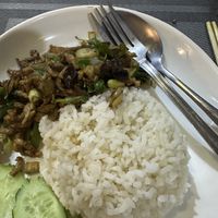   at Veggie's in Vang Vieng