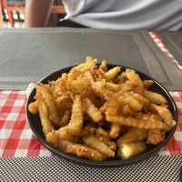   at Veggie's in Vang Vieng