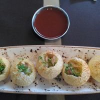 Like the original Pani Puri at Daal Roti - La Casa De Comida India in Barcelona