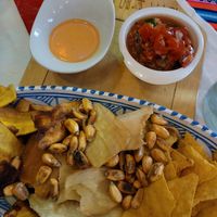 Peruvian Chips with dips at Inka Wasi Peruvian Restaurant in San Vito Lo Capo