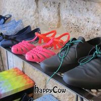 Some of the vegan shoes on offer at Carmen Ragosta. at Carmen Ragosta in Paris