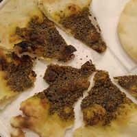 Sumac focaccia at La Terrasanta in Turin