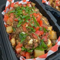 Con crema ácida   at La Base Vegan Food in Santiago