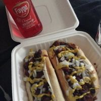  Tofu dogs and vegan quinoa chili!  at The Burger Spot in Plymouth