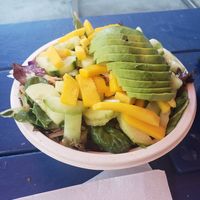 Mango salad with avocado at Habana Outpost in New Orleans