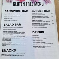 Menu Oct 2023 at Coffee Staines in Beechworth