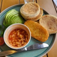 Build your own breakfast at Coffee Staines in Beechworth