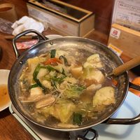  Vegetable hot pot  at Hokusai in Fukuoka