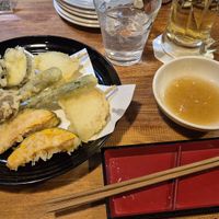 Tempura Mix at Hokusai in Fukuoka