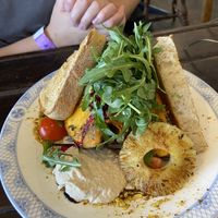 Vegan stack  at Hallowed Grounds Espresso in Mount Gravatt