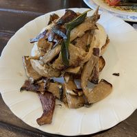 Miso mushroom (ask for vegan version)  at Hallowed Grounds Espresso in Mount Gravatt