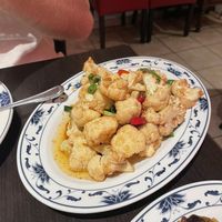 Spicy cauliflower   at Sichuan Restaurant in Amsterdam