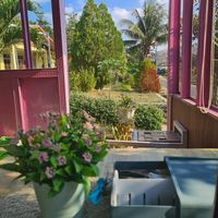 Lovely garden around at MONIKA SALAD in 