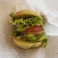   at Mos Burger in Beppu