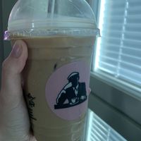 Iced lattee  at Joe & The Juice in Helsinki