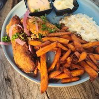 Kentucky Fried Aubergine menu at Warmoes in Utrecht