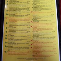 Anything with a leaf icon is Vegan at Tibetan Kitchen in New Haven