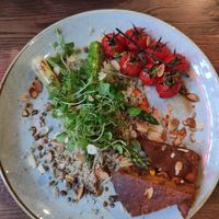 The Cornbread and Quinoa brunch - healthy and filling at George Street Social in Oxford
