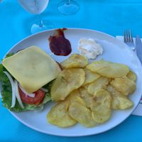Hamburguesa vegana (10,00€) at Restaurante São Gonçalo in Vila Nova De Gaia