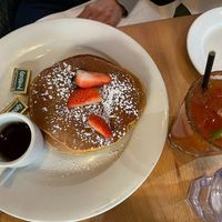 Sweet Potato Pancakes (VEG) at Busboys and Poets - Shirlington in Arlington