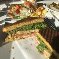 Anything with pesto..sign me up! at Peacefood Cafe - Downtown in New York City