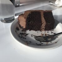 Very rarely do I end up with a dessert pic that hasn’t been half eaten.   at Peacefood Cafe - Downtown in New York City