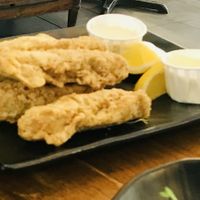 Tasty Tendrils-went down well with the non-vegan! at Peacefood Cafe - Downtown in New York City