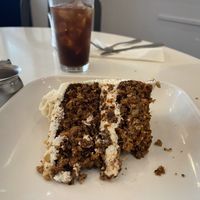 Carrot cake   at Peacefood Cafe - Downtown in New York City