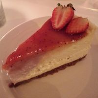 The best cheesecake I have ever eaten, by a mile! at Peacefood Cafe - Downtown in New York City