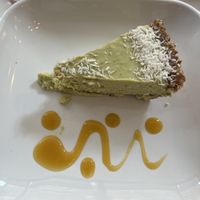 Key lime pie  at Peacefood Cafe - Downtown in New York City