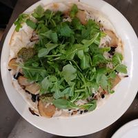 Pizza at Peacefood Cafe - Downtown in New York City