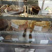 SOME of the desserts at Peacefood Cafe - Downtown in New York City