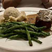 Pan seared chunk ste*k   at Peacefood Cafe - Downtown in New York City