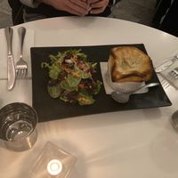 Special: vegan pot pie at Peacefood Cafe - Downtown in New York City