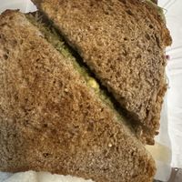 Miso tahini with tempeh sandwich to go  at Peacefood Cafe - Downtown in New York City