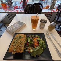 Mac n cheese!  at Peacefood Cafe - Downtown in New York City